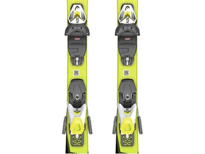 HEAD Kinder Skier "Supershape Team SLR Pro" + Bindung "LRX 7,5 GW" Gelb