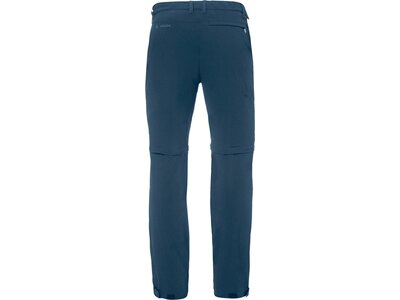 VAUDE Herren Wanderhose / Trekkinghose / Zipp-Off-Hose "Farley Stretch T-Zip Pants II" Blau