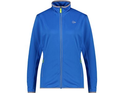 DUNLOP Damen Tennis Trainingsjacke Blau
