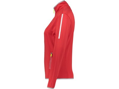 DUNLOP Damen Tennis Trainingsjacke Rot