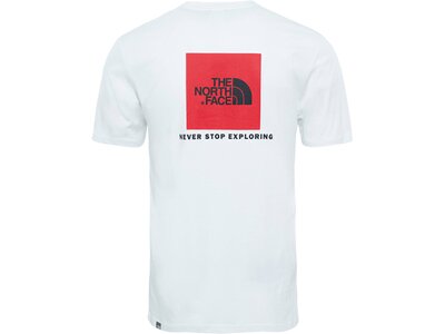 THE NORTH FACE M S/S RED BOX TEE Weiß