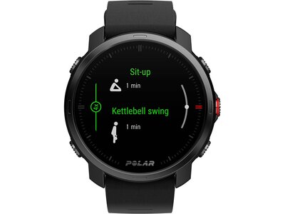 POLAR GPS-Multifunktionsuhr "Grit X BLK M/L" Schwarz
