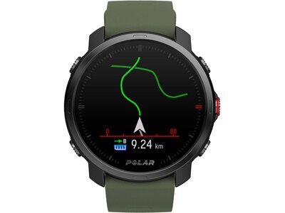 POLAR Mutisport GPS-Uhr "Polar Grit X" Schwarz