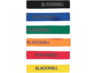 BLACKROLL Fittnessbänder 6er Set Blau