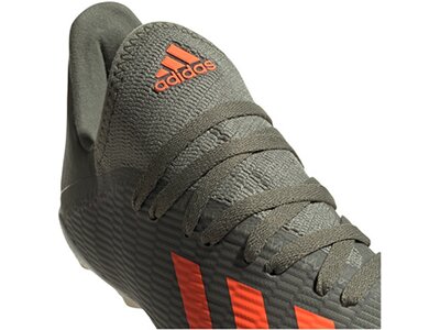 ADIDAS Fußball - Schuhe Kinder - Nocken X Uniforia 19.3 FG J Kids Grau