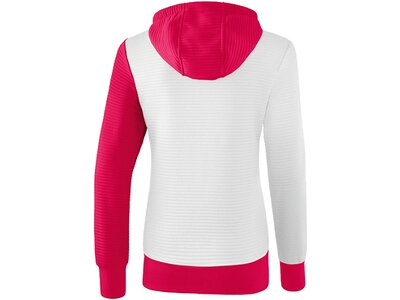 ERIMA Fußball - Teamsport Textil - Jacken 5-C Trainingsjacke mit Kapuze Damen Weiß