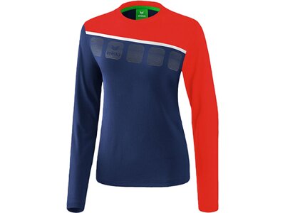 ERIMA Fußball - Teamsport Textil - Sweatshirts 5-C Longsleeve Damen Blau