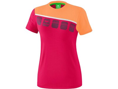 ERIMA Fußball - Teamsport Textil - T-Shirts 5-C T-Shirt Damen Pink