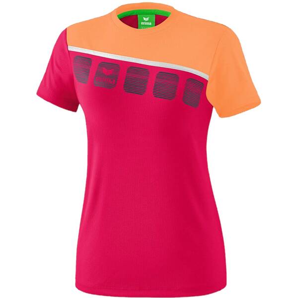ERIMA Fußball Teamsport Textil T Shirts 5 C T Shirt Damen › Pink  - Onlineshop Intersport