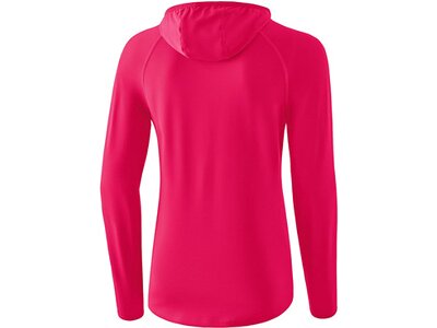 ERIMA Fußball - Teamsport Textil - Sweatshirts Longsleeve mit Kapuze Damen Pink