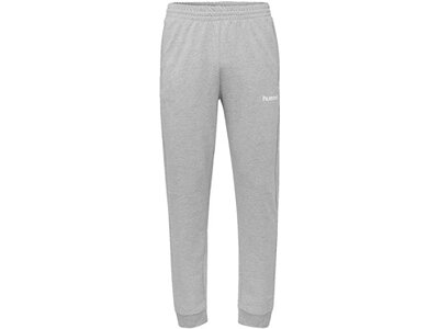 HUMMEL Fußball - Teamsport Textil - Hosen Cotton Pant Jogginghose Silber