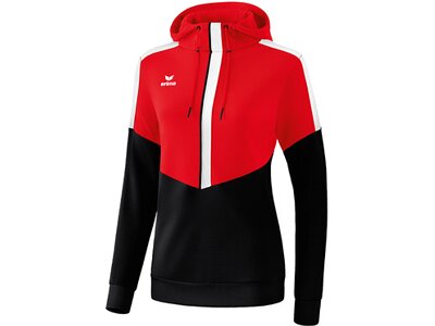 ERIMA Fußball - Teamsport Textil - Sweatshirts Squad Hoody Damen Rot