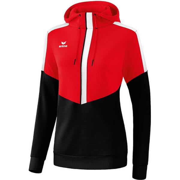 ERIMA Fußball Teamsport Textil Sweatshirts Squad Hoody Damen › Rot  - Onlineshop Intersport