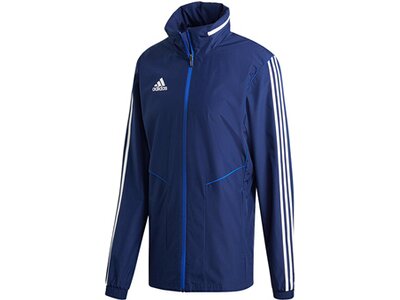 ADIDAS Fußball - Teamsport Textil - Allwetterjacken Tiro 19 Allwetterjacke Jacket Dunkel Blau