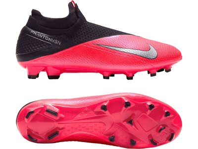 NIKE Fußball - Schuhe - Nocken Phantom Vision II Wavelength Elite FG Rot