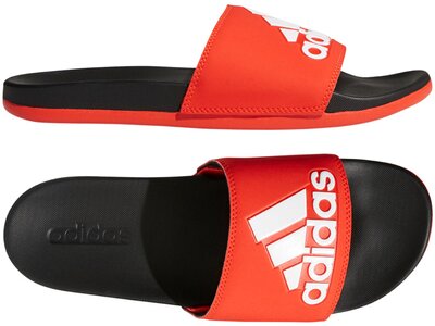 ADIDAS Lifestyle - Schuhe Herren - Flip Flops Adilette Comfort Badelatsche Dunkel Rot