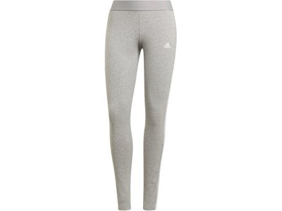 ADIDAS Fußball - Textilien - Hosen Essentials 3 Stripes Leggings Damen Silber