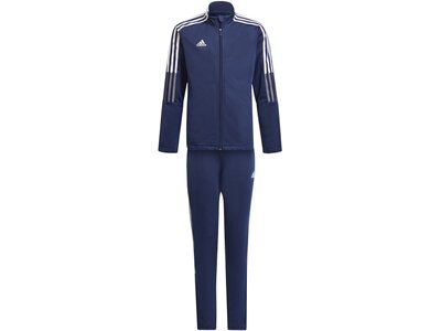 ADIDAS Fußball - Teamsport Textil - Anzüge Tiro 21 Trainingsanzug Kids Blau