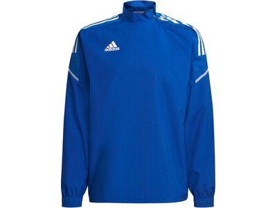 ADIDAS Fußball - Teamsport Textil - Sweatshirts Condivo 21 Hybrid Sweatshirt Dunkel ADIDAS Fußball - Blau
