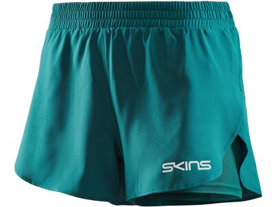 SKINS Damen Shorts Shorts 2-in-1 Superpose Grün