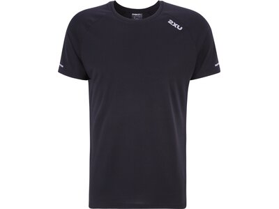 2XU Herren Shirt T-Shirt Aero Schwarz