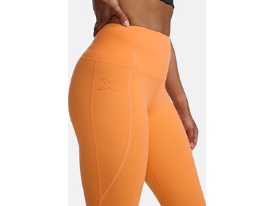2XU Damen Tight Fitnesstights Form Hi-Rise Compression Orange