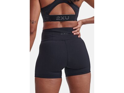 2XU Damen Shorts Fitnessshorts Form Hi-Rise Compression Schwarz