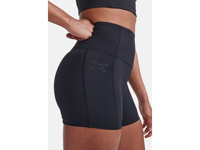 2XU Damen Shorts Fitnessshorts Form Hi-Rise Compression Schwarz