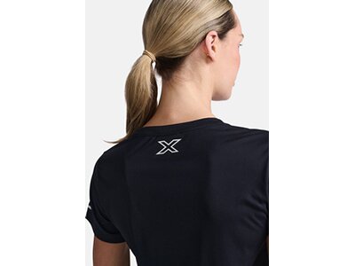 2XU Damen Shirt T-Shirt Aero Schwarz