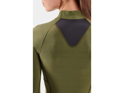 SKINS Damen Shirt Kompressionsshirt S3 Thermal Longsleeve Grün