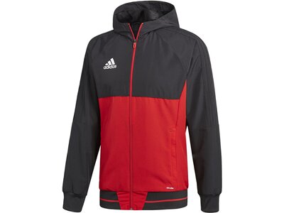 ADIDAS Fußball - Teamsport Textil - Jacken Tiro 17 Präsentationsjacke Rot