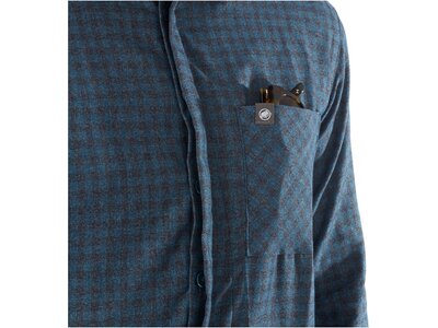 MAMMUT Herren Wanderhemd "Winter Longsleeve Shirt Men" Regular Fit Blau