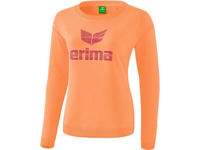ERIMA Fußball - Teamsport Textil - Sweatshirts Essential Sweatshirt Damen Orange