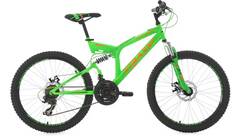 Vorschau: KS CYCLING Spezialfahrrad Kinder-Mountainbike 24 Zoll Fully Xtraxx