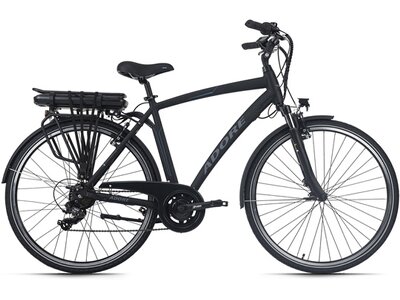 ADORE E-Bike Pedelec E-Bike Cityfahrrad 28'' Adore Versailles schwarz-blau Schwarz