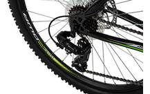 Vorschau: KS CYCLING MTB-Hardtail Mountainbike Hardtail 26 Zoll Sharp schwarz-gr?n