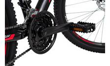 Vorschau: KS CYCLING MTB-Hardtail Mountainbike Hardtail 26 Zoll Sharp schwarz-rot