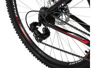 Vorschau: KS CYCLING MTB-Hardtail Mountainbike Hardtail 26 Zoll Sharp schwarz-rot