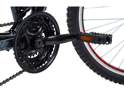 KS CYCLING MTB-Hardtail Mountainbike Fully ATB 26" Topeka Grau
