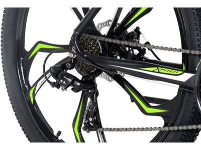 KS CYCLING MTB-Hardtail Mountainbike Hardtail 27,5 Zoll Xplicit Grau