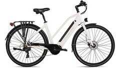 Vorschau: ADORE E-Bike Alu E-Citybike Damen Hollandia Mantova 28'' E-Bike wei? 7?G?nge