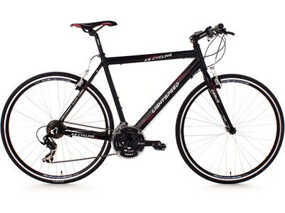 KS CYCLING Rennrad Fitnessrad 21 Gänge Fitness-Bike Lightspeed (Black) 28 Zoll Weiß