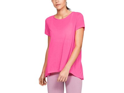 UNDER ARMOUR Damen Fitness-Shirt "Whisperlight" Kurzarm Pink