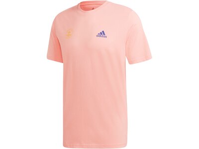 ADIDAS Fußball - Textilien - T-Shirts Snack Photo Graphic T-Shirt Pink