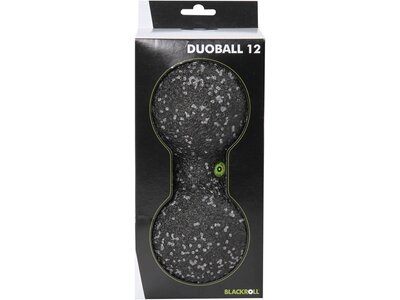 BLACKROLL Massageball "Duoball 12" Schwarz