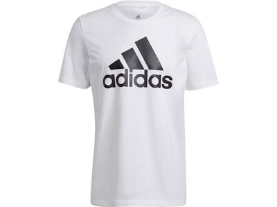adidas Herren Essentials Big Logo T-Shirt Grau