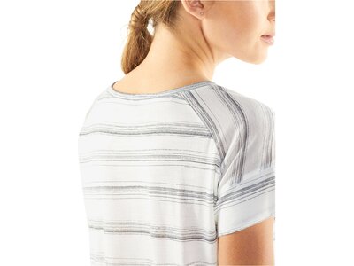 ICEBREAKER Merino Damen T-Shirt "Cool-Lite Via Short Sleeve Scoop" Grau