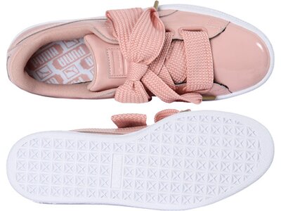 PUMA Damen Sneaker "Basket Heart Patent" Pink