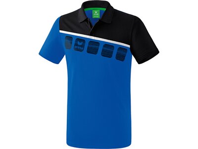 ERIMA Fußball - Teamsport Textil - Poloshirts 5-C Poloshirt Kids Blau