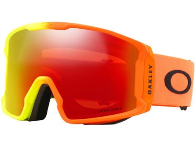 OAKLEY Skibrille / Snowboardbrille "Line Miner Prizm Iridium" Orange